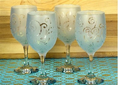 Glass Frosting Powder Glass Etching Cream Wine Bottle India