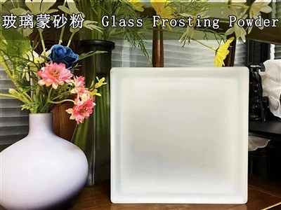 Glass Tiles With Satin Effect-Glass Decoration