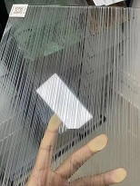 Plain Etched Glass For Architecture Bathroom Block Enclosed Artist Glass