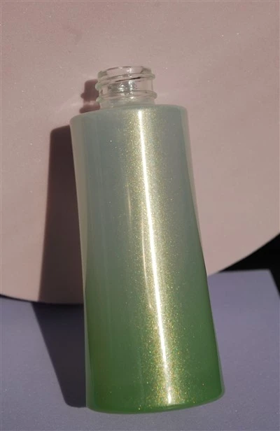 Oil Sand Effect Glass Cosmetic Bottle