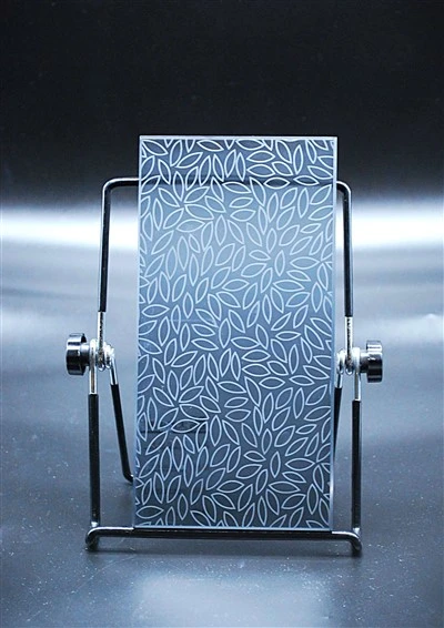 Satin Effect Patterned Glass